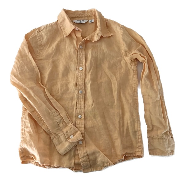 Janie & Jack x Rachel Zoe Linen Button Down - Picture 1 of 3